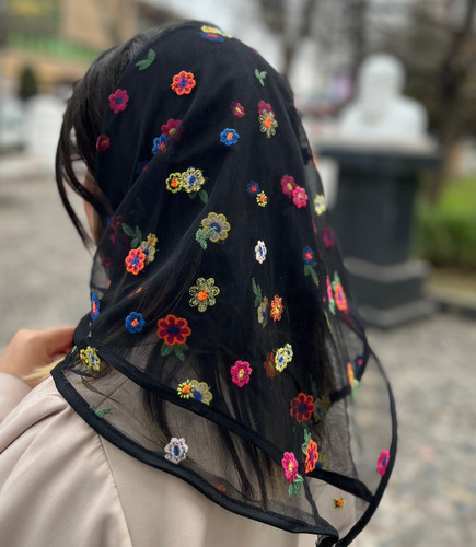 مینی اسکارف گلدار