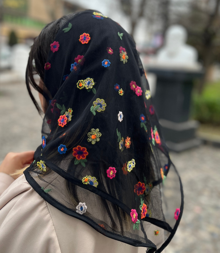 مینی اسکارف گلدار